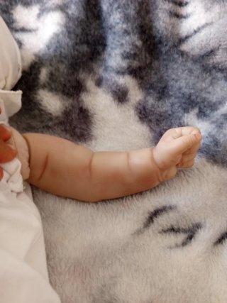 Muñeca Reborn Bebé Durmiendo