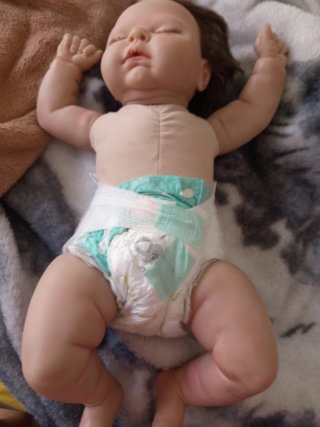 Muñeca Reborn Bebé Durmiendo