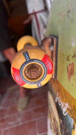 Skate listo para rodar