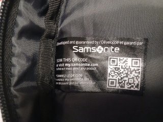 Mochila Samsonite Negra