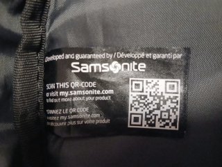 Mochila Samsonite Negra