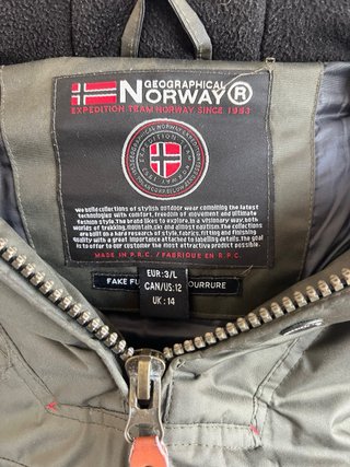 Chaqueta Geographical Norway Verde