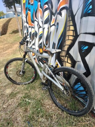 Bicicleta Rockrider Doble Suspensión