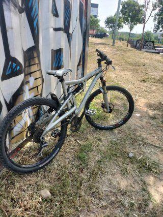Bicicleta Rockrider Doble Suspensión