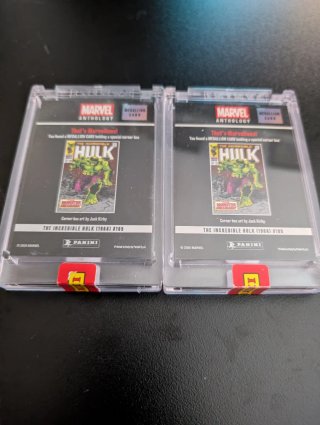 Marvel Anthology Medallion Card