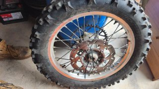 Ruedas Moto enduro WR 450