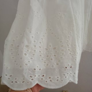 Vestido blanco sin mangas