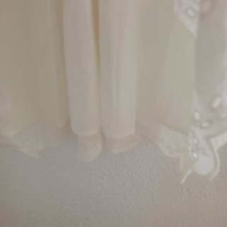 Vestido blanco sin mangas