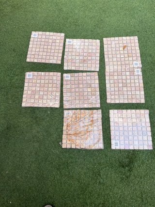 Lote 8 Mallas Gresite Azulejo Mosaico  30x30