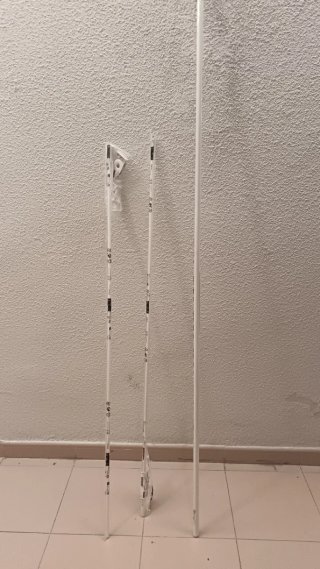 Barra cortinas blanca extensible Ikea sin estrenar