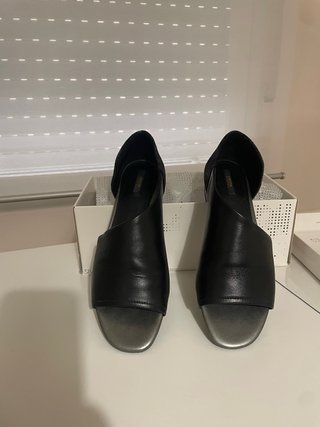 Geox Zapatos Mujer Negros y Plata