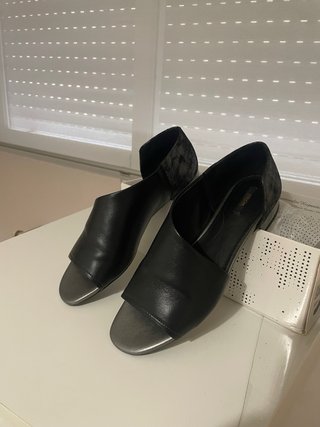 Geox Zapatos Mujer Negros y Plata