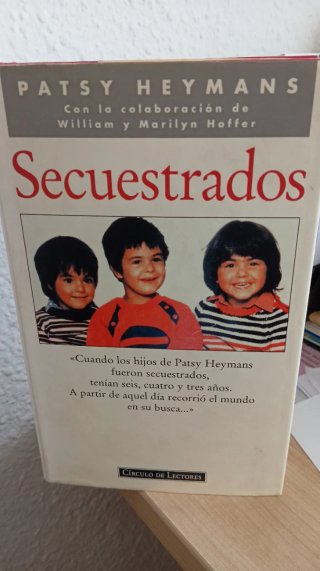 Libro Secuestrados de Patsy Heymans
