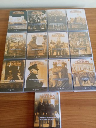 la Storia del Fascismo (13DVD) ,35€