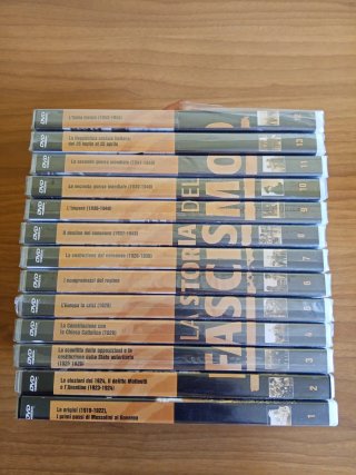 la Storia del Fascismo (13DVD) ,35€