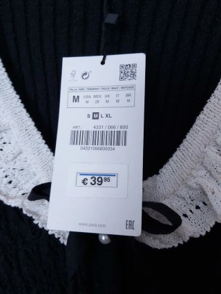 Zara Chaqueta estilo vintage volantes (40€ orig.)