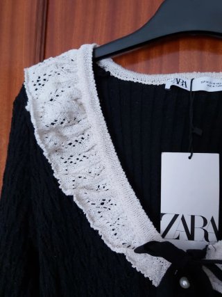 Zara Chaqueta estilo vintage volantes (40€ orig.)