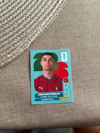 Cromo Cristiano Ronaldo Mundial 2026