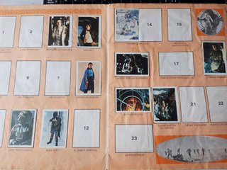 Álbum antiguo completo el imperio contraataca