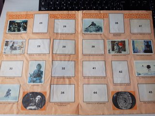 Álbum antiguo completo el imperio contraataca