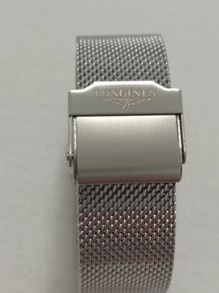 Bracciale Longines in maglia milanese