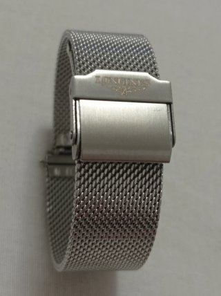 Bracciale Longines in maglia milanese