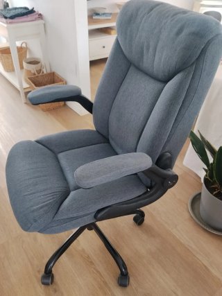 Silla de oficina Ikea gris