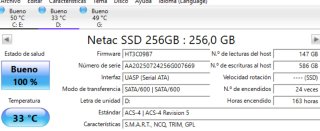 SSD Netac SA500 256GB SATA III
