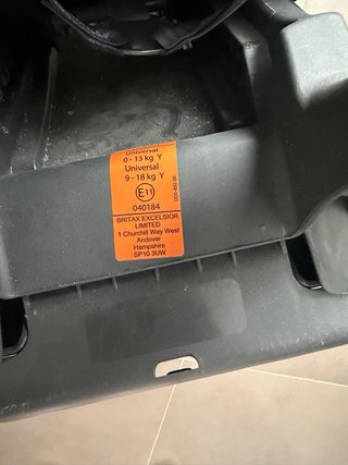 Urge Silla Britax Römer  (Ideal coche sin Isofix)