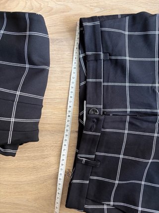 Traje de cuadros blazer y pantalón