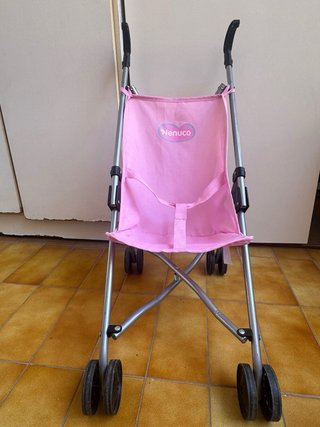 Carrito Muñecas Nenuco Rosa