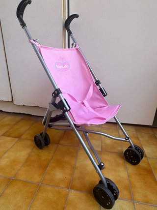Carrito Muñecas Nenuco Rosa