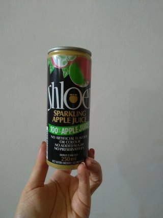 Shloer apple juice - lattina succo di mela anni 80