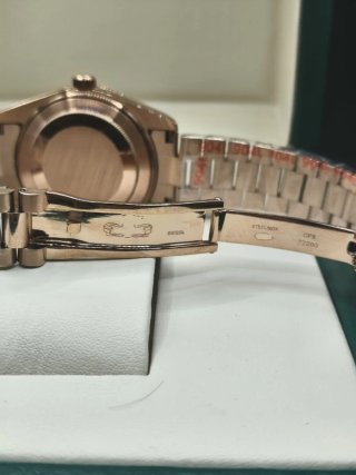Reloj Day-Date 41mm Oro Rosa Chocolate