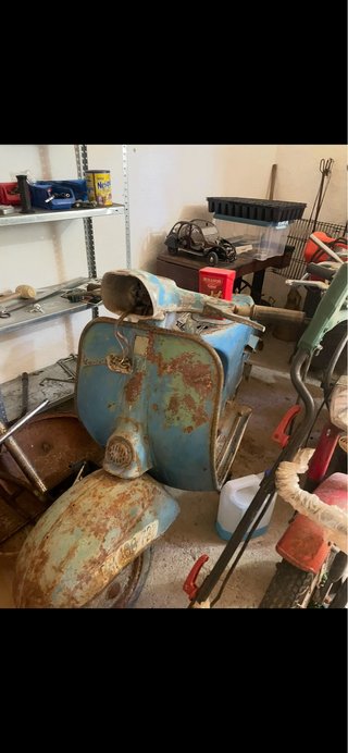Vespa 150GS Azul