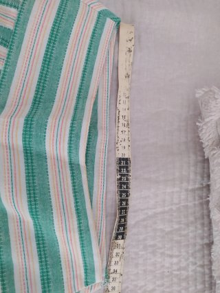 Pantalones rayas algodón verano talla XS