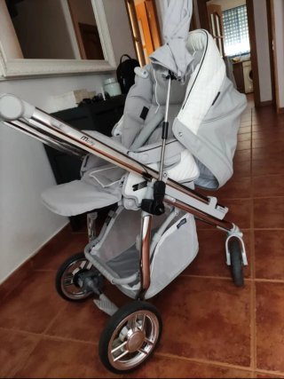 Cochecito Bebecar M City Gris