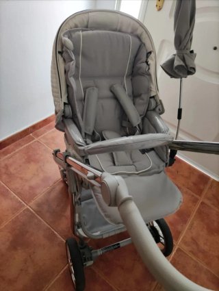 Cochecito Bebecar M City Gris