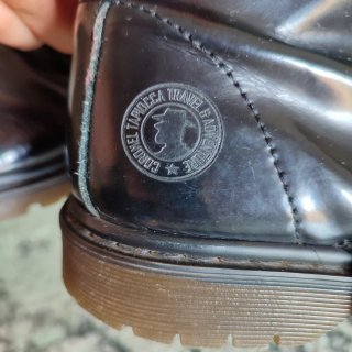 Botas estilo militar de piel talla 38