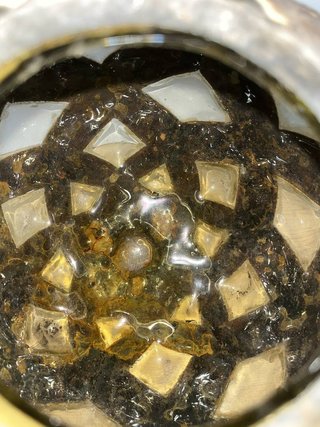 FAROLES DE FORJA Y CRISTAL