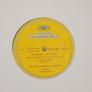 BRAHMS - 4 SINFONIAS - CLAUDIO ABBADO - VINILOS