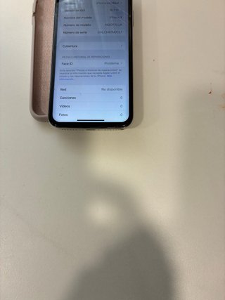 iPhone X 256 GB blanco (Leer bien)