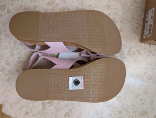 Sandali UGG K Fonda Bambina Taglia 35 Rosa