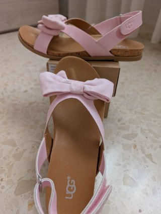 Sandali UGG K Fonda Bambina Taglia 35 Rosa