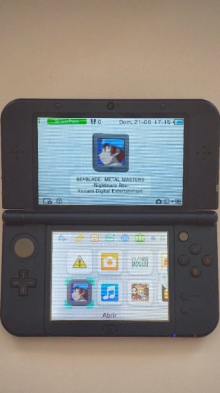 Nintendo New 3DS XL Blu (Schermo IPS superiore) + Giochi