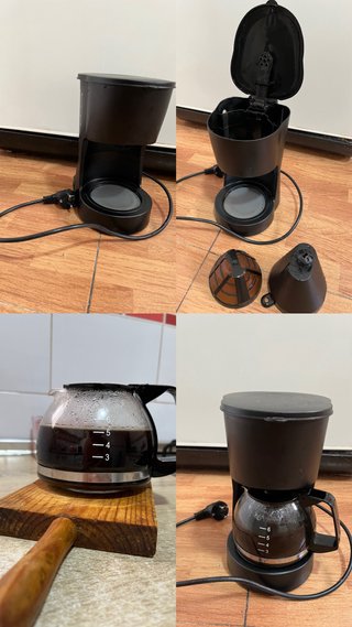 Cafetera Tristar Negra