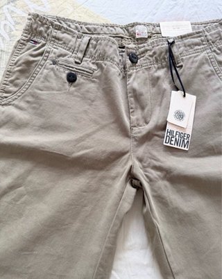 Chinos Tommy Hilfiger beige mujer