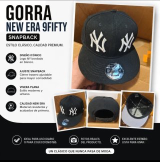 Gorra New Era 9FIFTY Snapback Negra