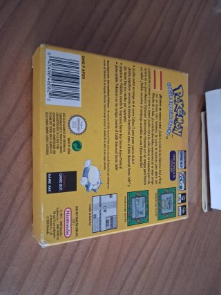Pokemon Amarillo Edición Especial Pikachu Game Boy