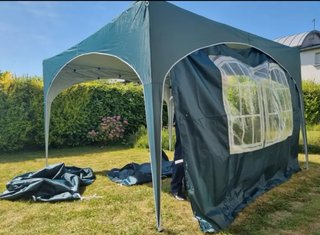 Carpa 3x3m Toldo Gazebo Jardín/Camping